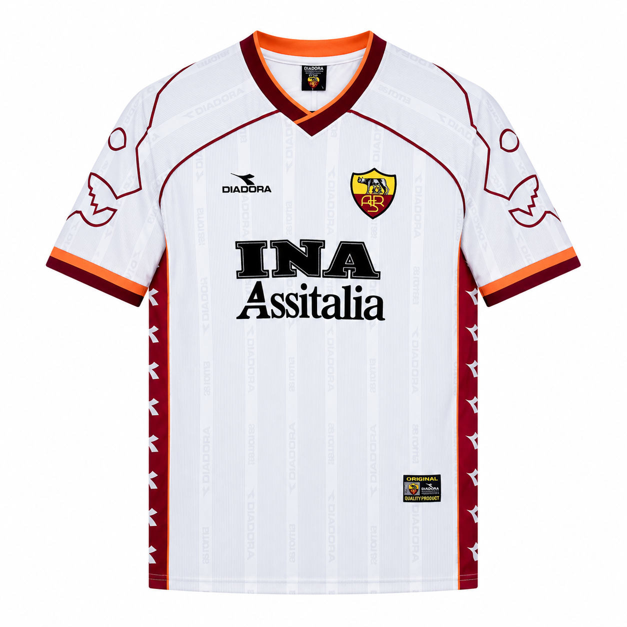 Camiseta 2ª equipación 99/00 AS Roma