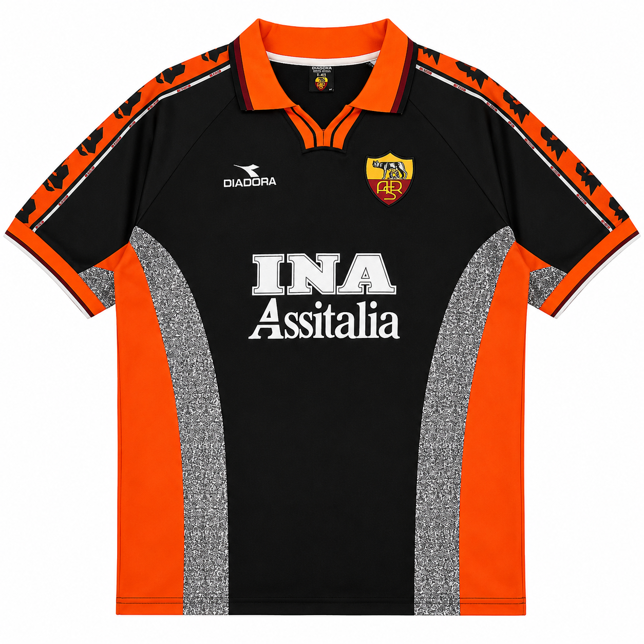 Camiseta 2ª equipación 98/99 AS Roma