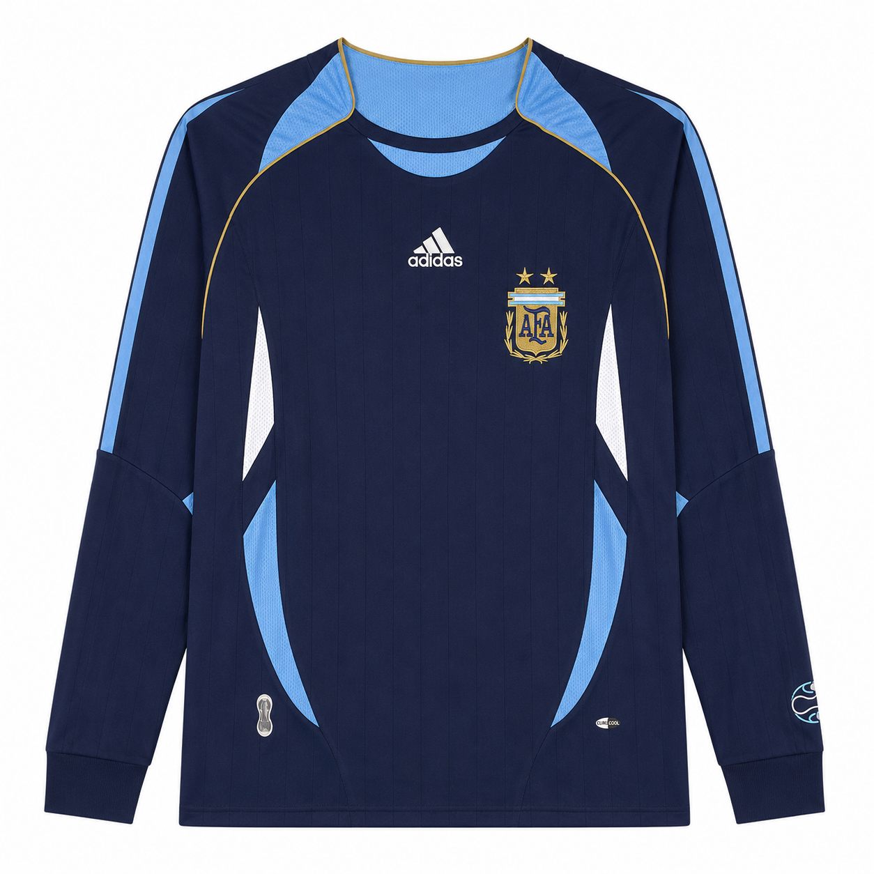 Camiseta segunda equipación manga larga Argentina 06