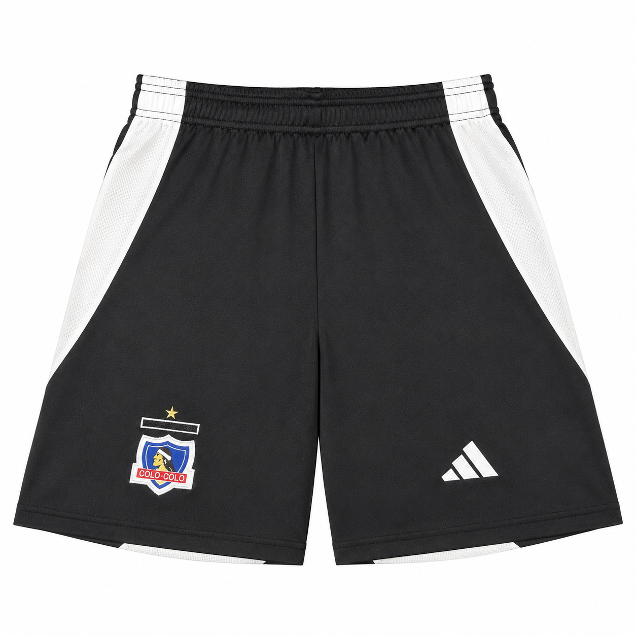 Pantalón corto equipación Club Social y Deportivo Colo-Colo 25-26