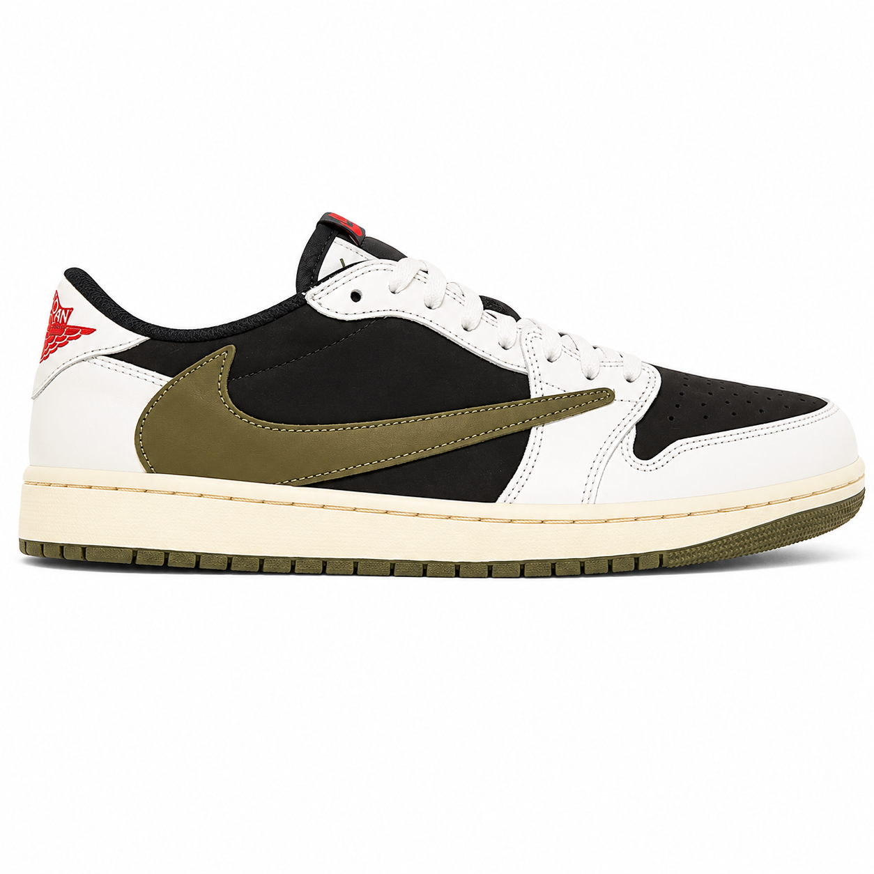 Nike Jordan Retro 1 Low x Travis Scott Reverse Olive