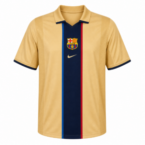 Camiseta 2ª equipación 01/02 FC Barcelona