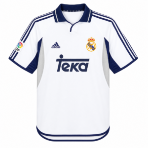 Camiseta 1ª equipación 00/01 Real Madrid