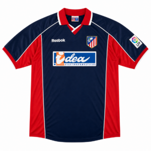 Camiseta 2ª equipación 00/01 Atlético de Madrid