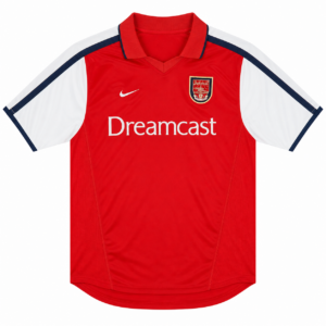 Camiseta 1ª equipación 00/01 Arsenal