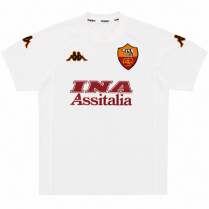 Camiseta 2ª equipación 00/01 AS Roma