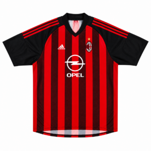 Camiseta 1ª equipación 02/03 AC Milan