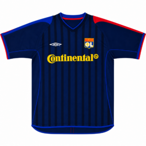 Camiseta 2ª equipación 02/03 Olympique Lyon