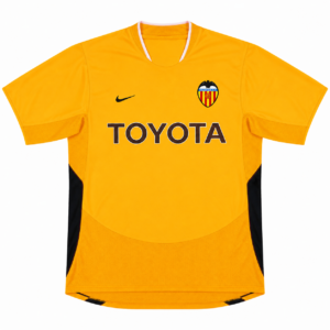 Camiseta 2ª equipación 03/04 Valencia CF