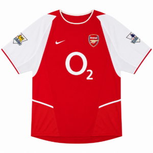 Camiseta 1ª equipación 03/04 Arsenal