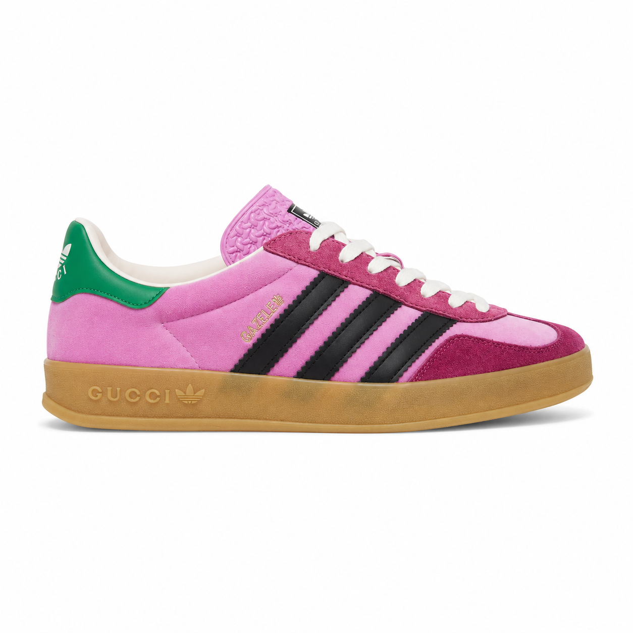 Adidas Gazelle x Gucci Pink