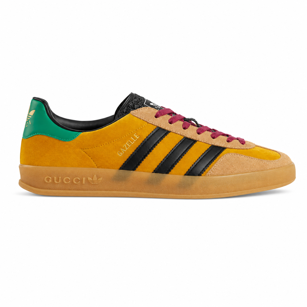 Adidas Gazelle x Gucci Yellow