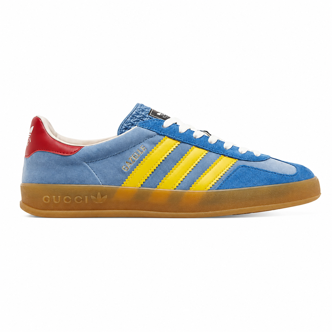 Adidas Gazelle x Gucci Light Blue Suede