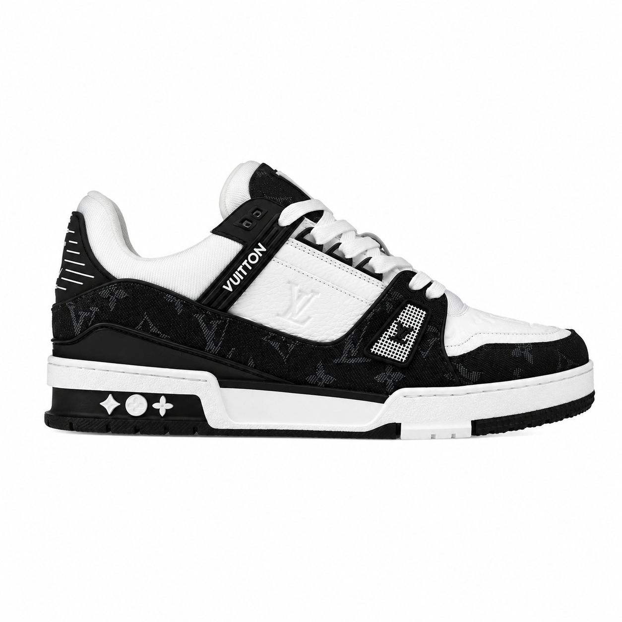 Louis Vuitton LV White Black