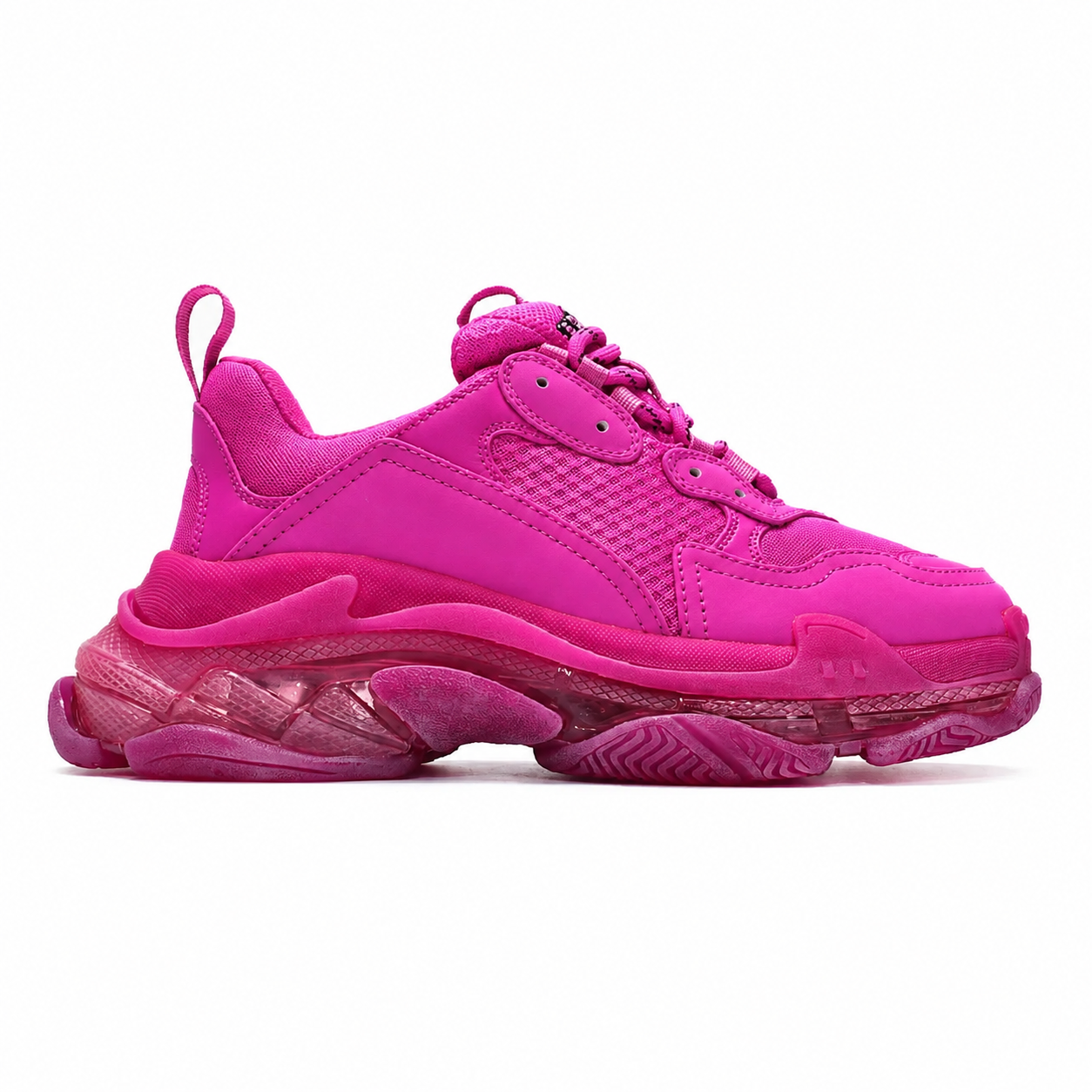 Balenciaga Triple S Plum Red