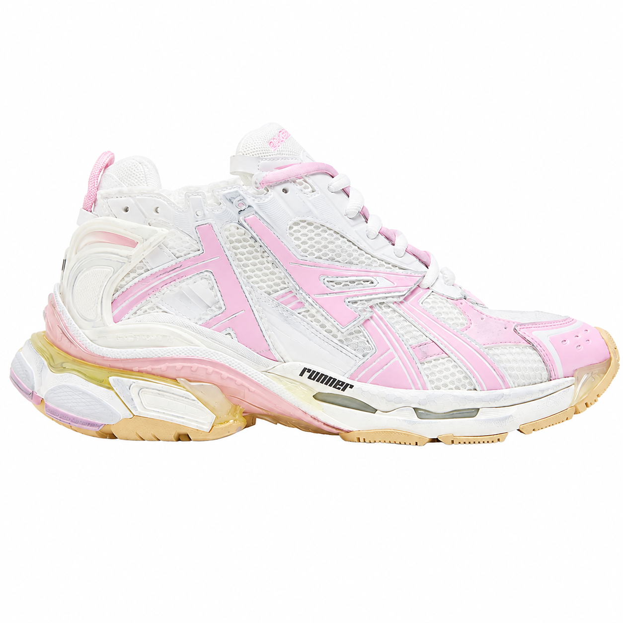 Balenciaga Runner White and Pink