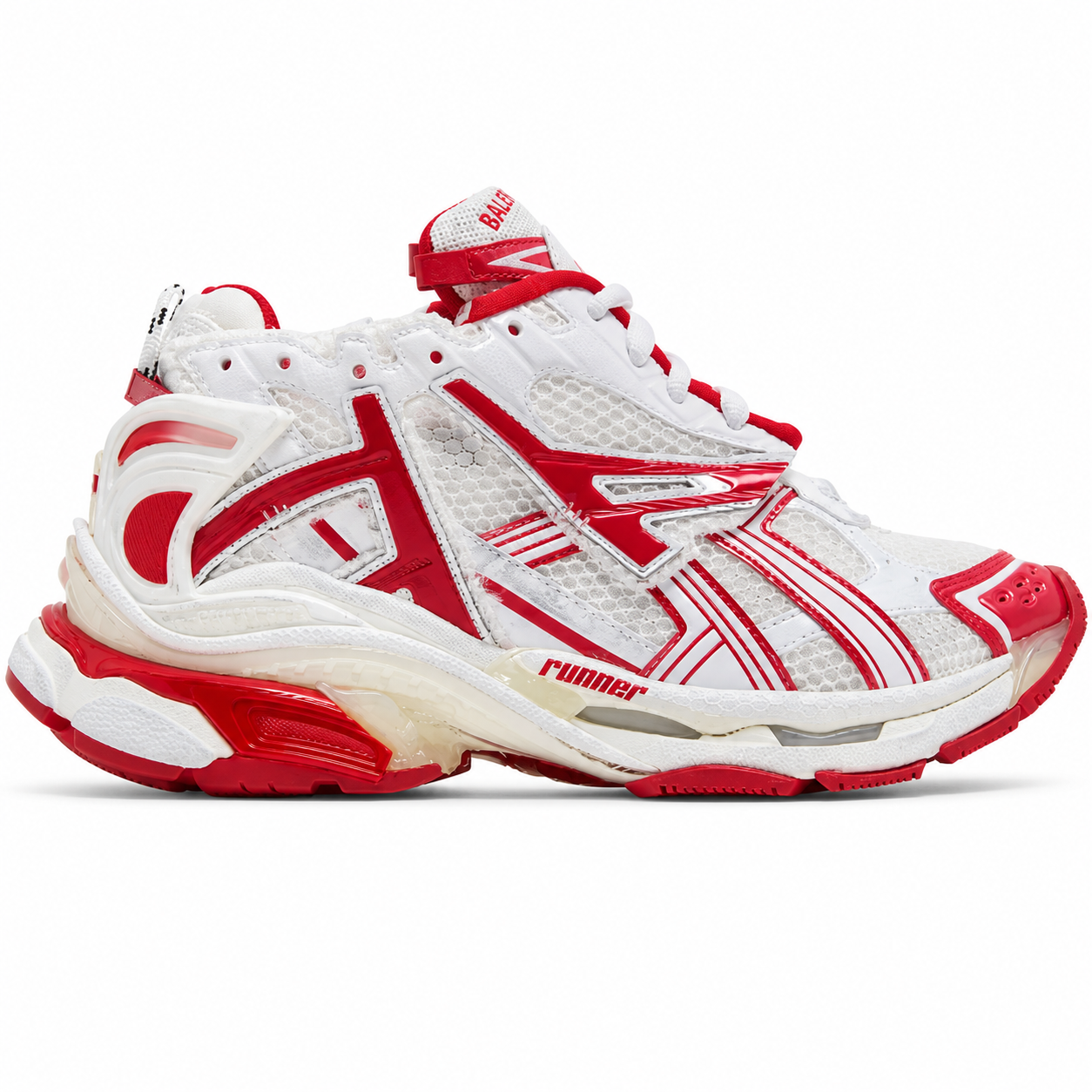 Balenciaga Runner Blanco Rojo