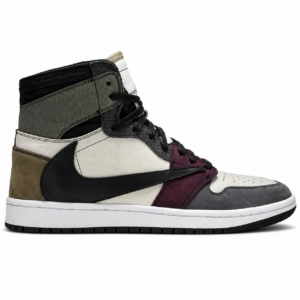 The Shoe Surgeon x Air Jordan 1 High 'Travis Scott Earth Tone Scrap Leather'