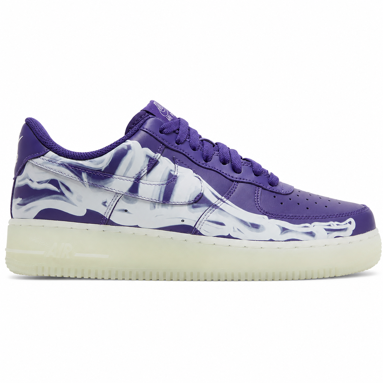 Nike Air Force 1 Low 'Purple Skeleton'