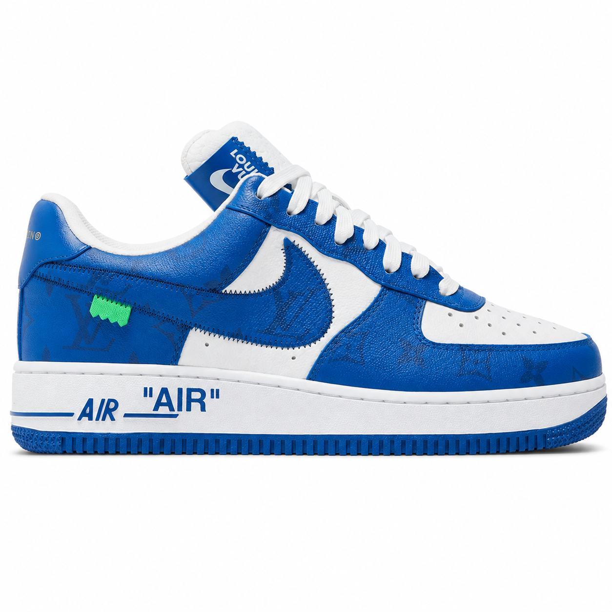 Louis Vuitton x Nike Air Force 1 Low 'White Team Royal'