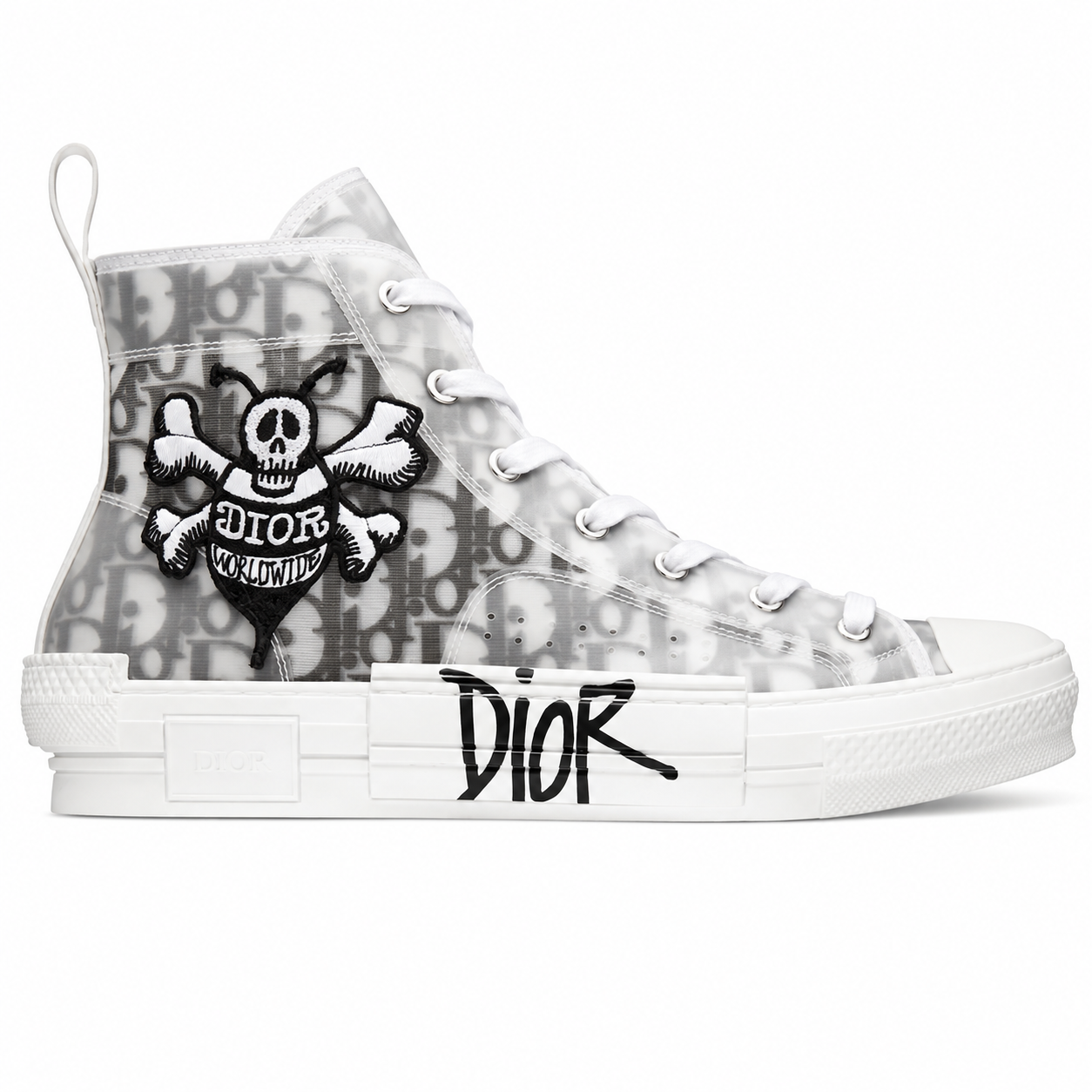 Dior B23 High 'Dior Oblique - Shawn Bee Embroidery Patch'