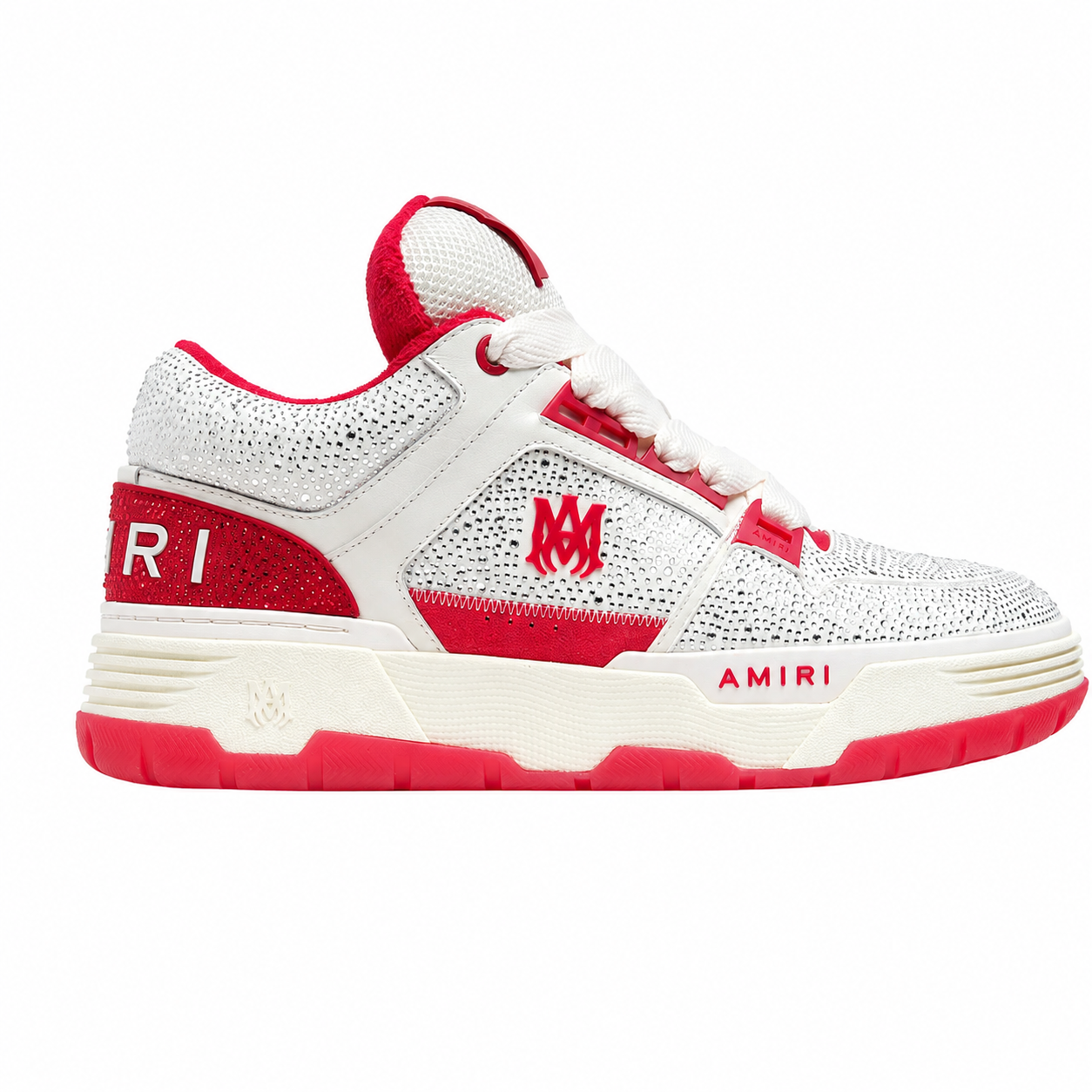 Amiri MA-1 ‘Crystal White Red’