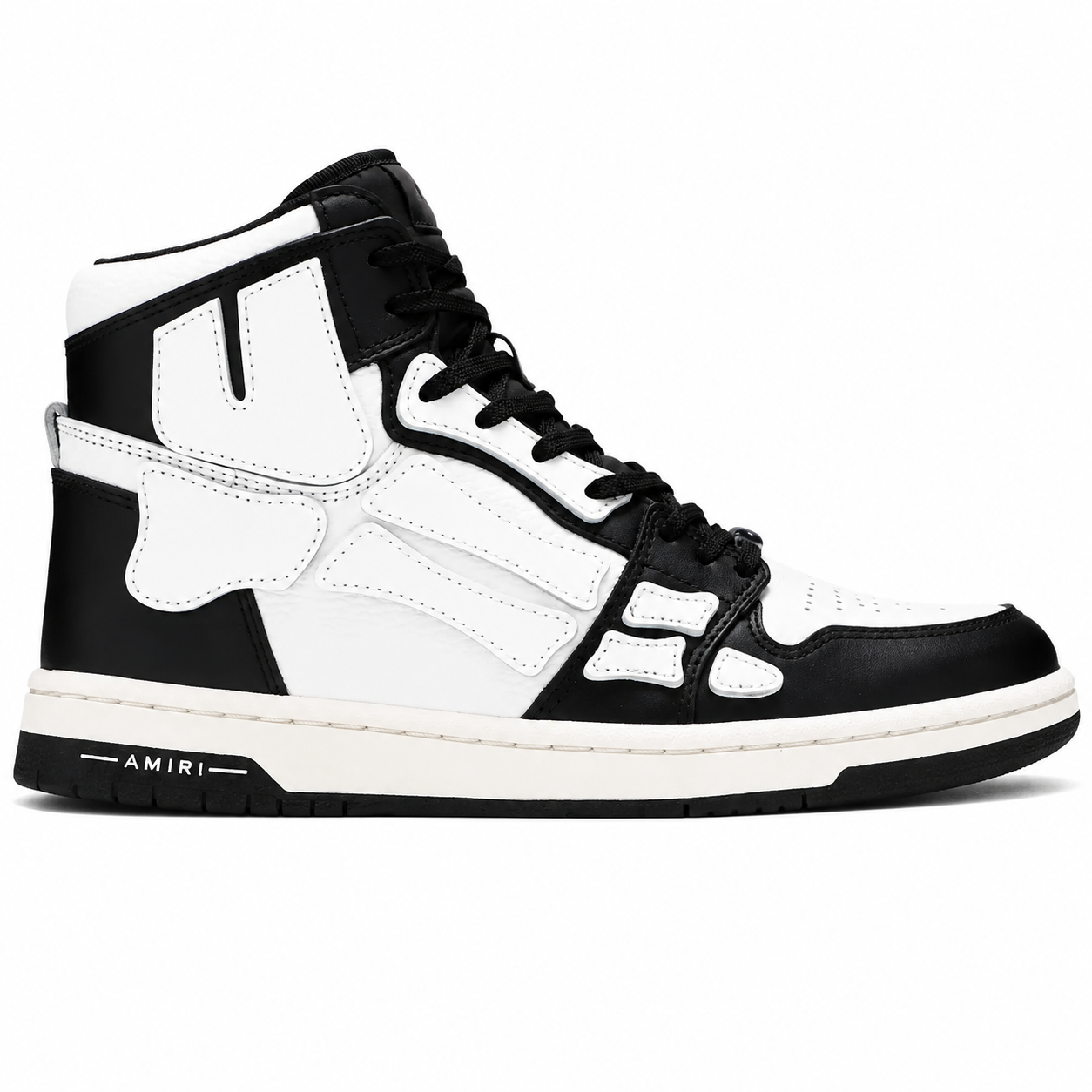 Amiri Skeleton High 'Black White'