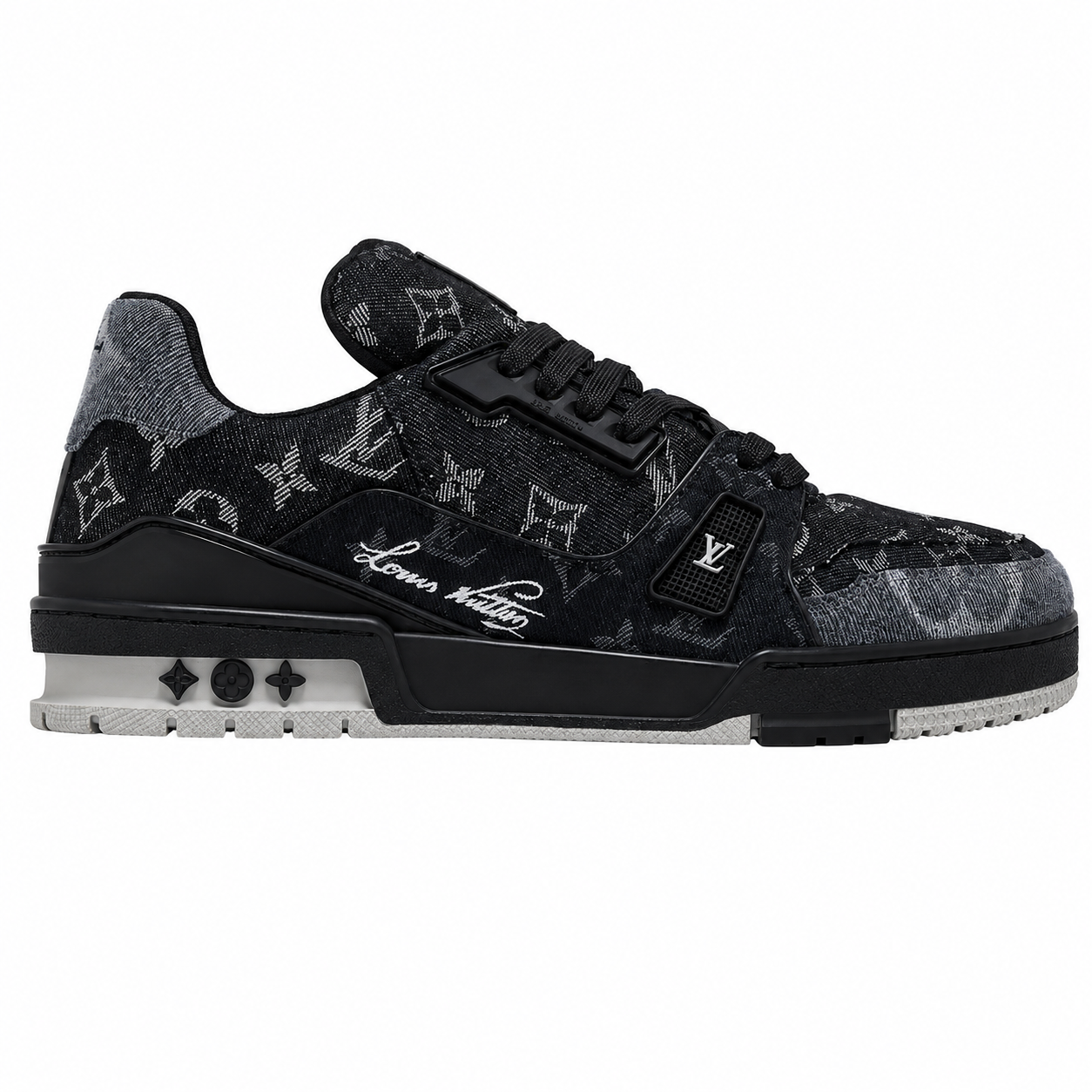 Louis Vuitton 'Black Monogram Denim'