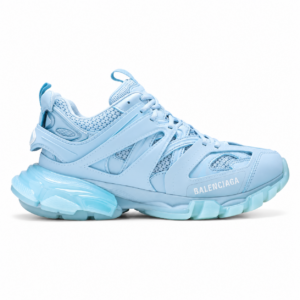 Balenciaga Track Sneaker Clear Sole Light Blue