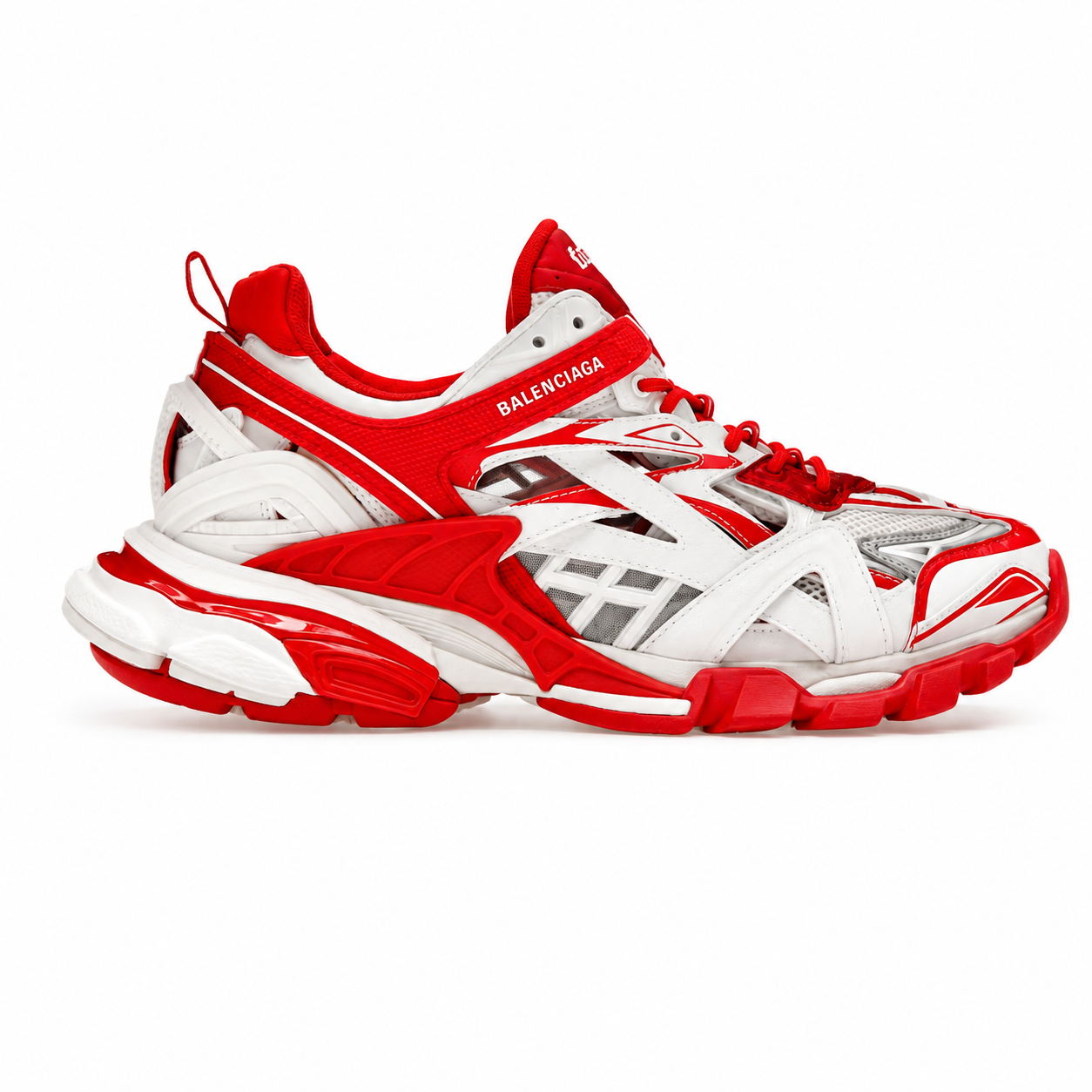 Balenciaga Track 2.0 Blanco Rojo