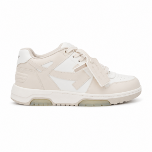 Off-White Out Of Office Leather White Beige