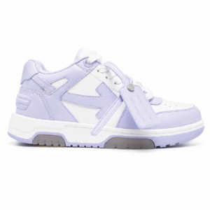 Off-White Out Of Office White Lilac Leather