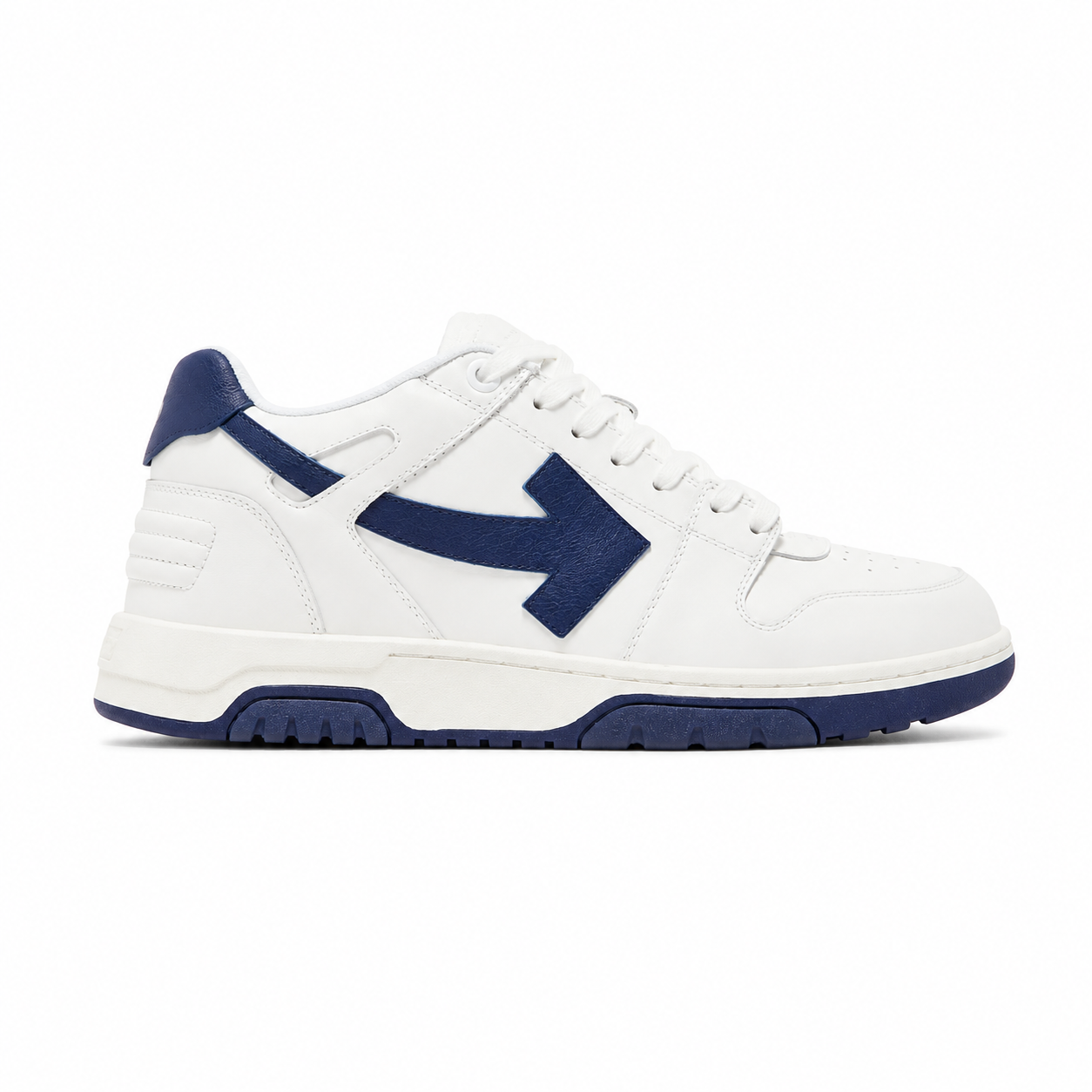 Off-White Out Of Office Leather White and Navy