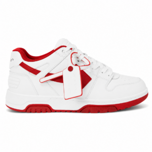 Off-White Out Of Office Low White and Red
