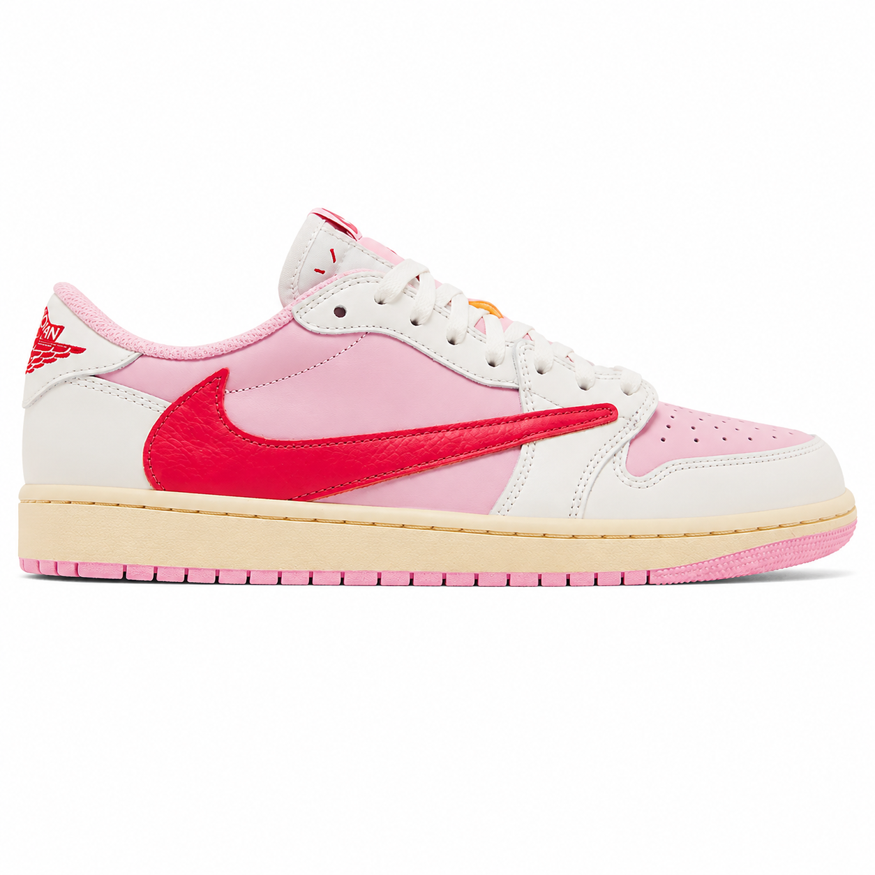 Travis Scott x Air Jordan 1 Retro Low OG 'Sail Tropical Pink'